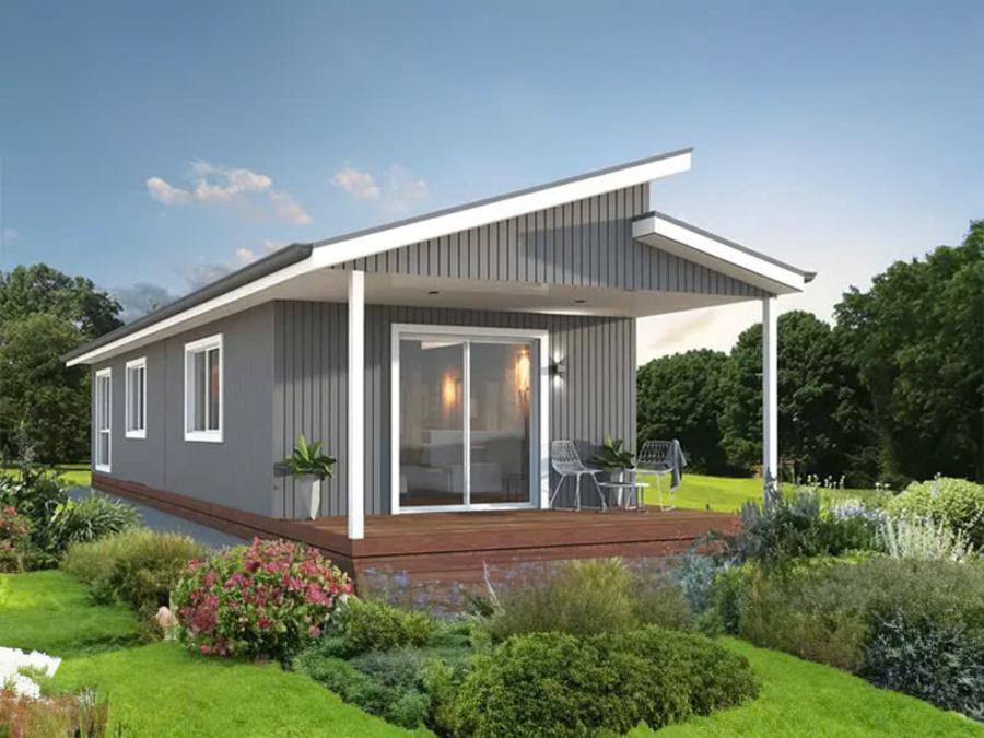 Mẫu nhà cấp 4 khung thép xu hướng nhất Việt Nam hiện nay