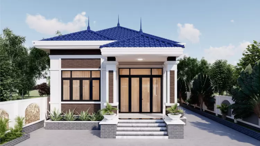 Mẫu nhà cấp 4 mái Nhật đẹp được nhiều gia đình yêu thích