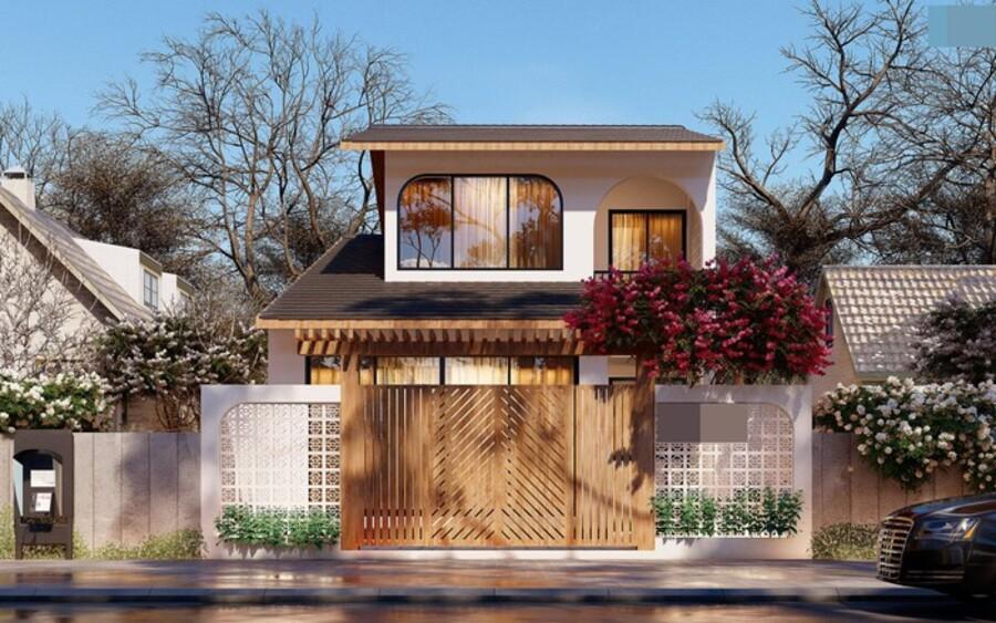 Mẫu thiết kế nhà cấp 4 phong cách Nhật đẹp, tạo cảm giác nhẹ nhàng và thư thái 