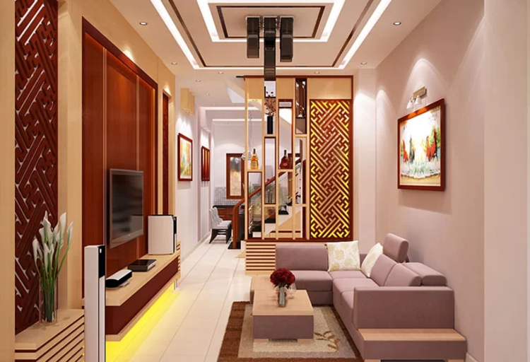 Ý tưởng trang trí vách ngăn cầu thang độc đáo và hiện đại