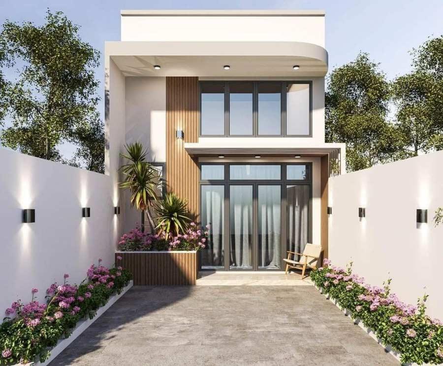 Mẫu nhà cấp 4 gác lửng 200 triệu độc đáo, đầy ấn tượng (Nguồn: Internet)