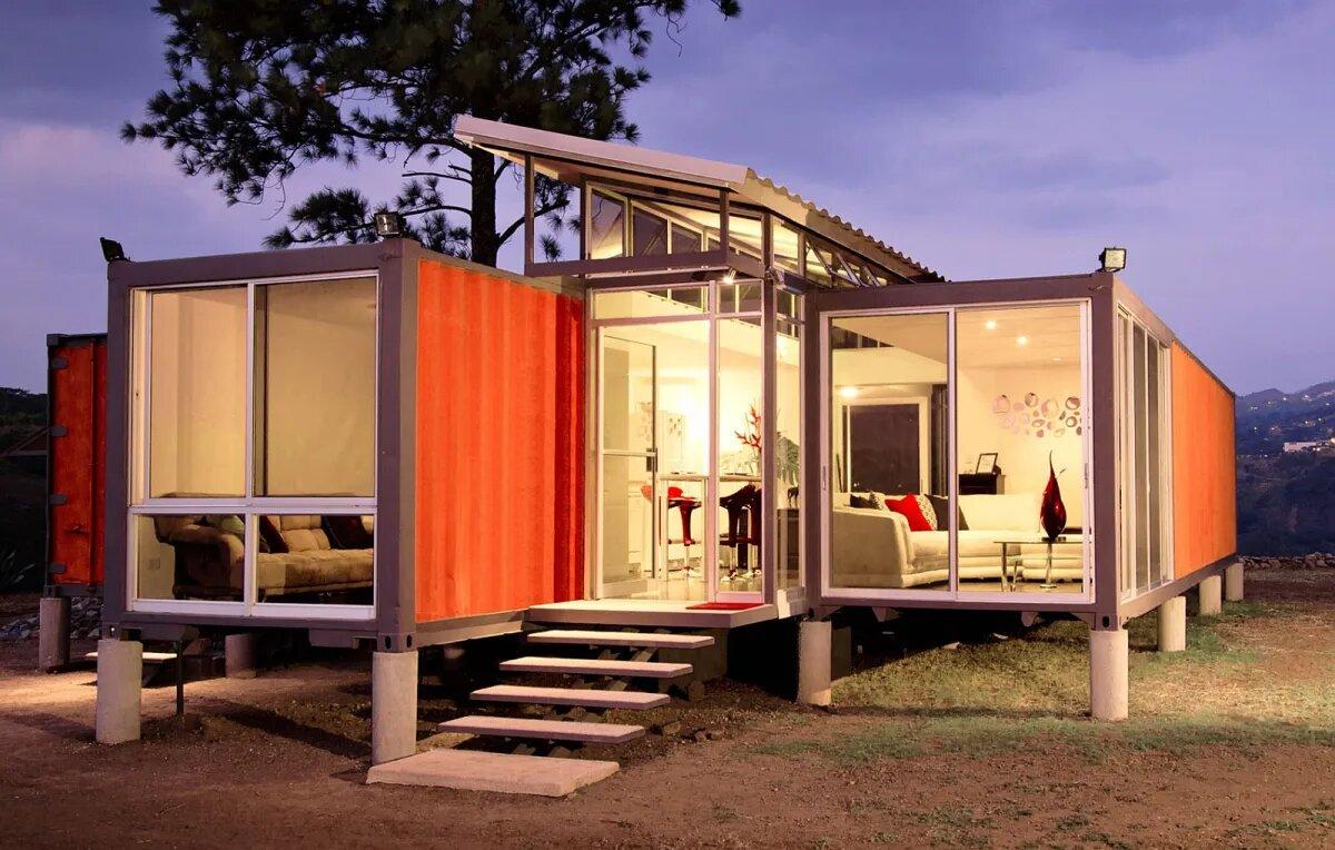 Mẫu nhà container của kiến trúc sư Benjamin Garcia Saxe đầy tiện nghi (Nguồn: Internet)