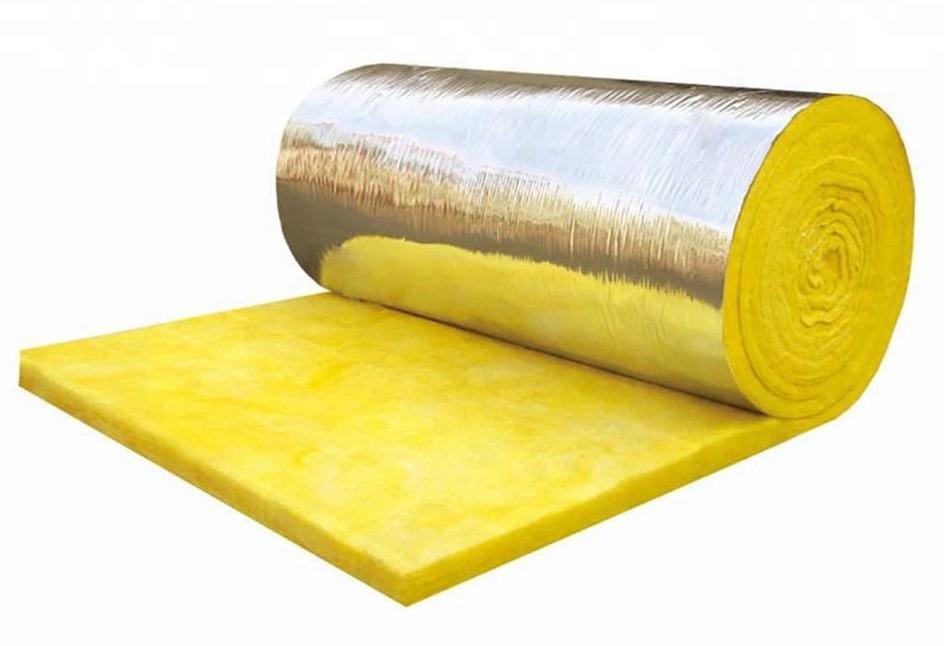 Vật liệu bông thủy tinh dạng cuộn với cấu trúc sợi xốp giúp hấp thụ âm thanh và cách nhiệt hiệu quả (Nguồn: Internet)