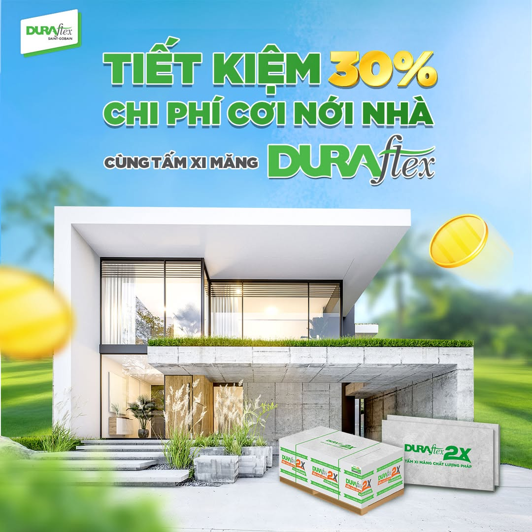 DURAflex – Lựa chọn tối ưu cho công trình cần cơi nới