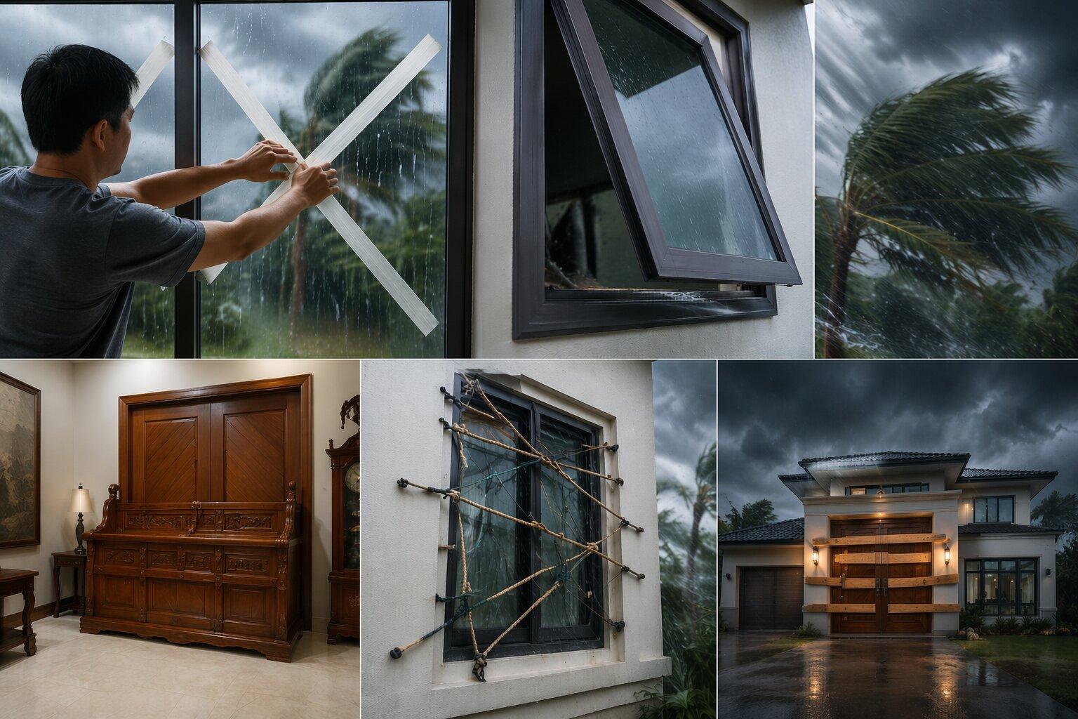 Những cách gia cố cửa sai lầm có thể khiến ngôi nhà đối mặt với rủi ro lớn hơn khi bão đổ bộ