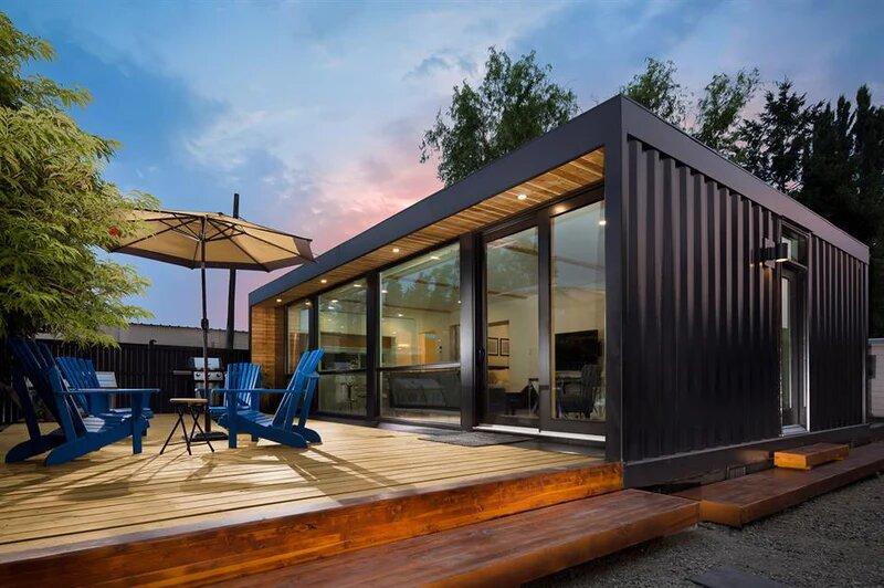 Không gian sống tiện nghi trong một container (Nguồn: Internet)