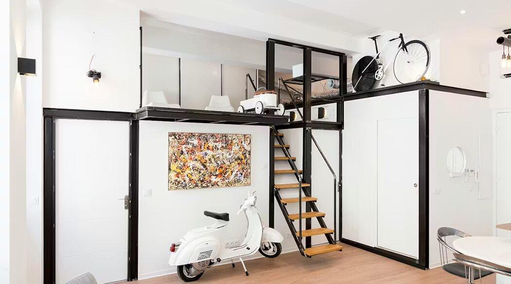 Biến nhà 40m2 gác lửng thành tổ ấm ấm cúng cùng gác lửng (Nguồn: Internet)   