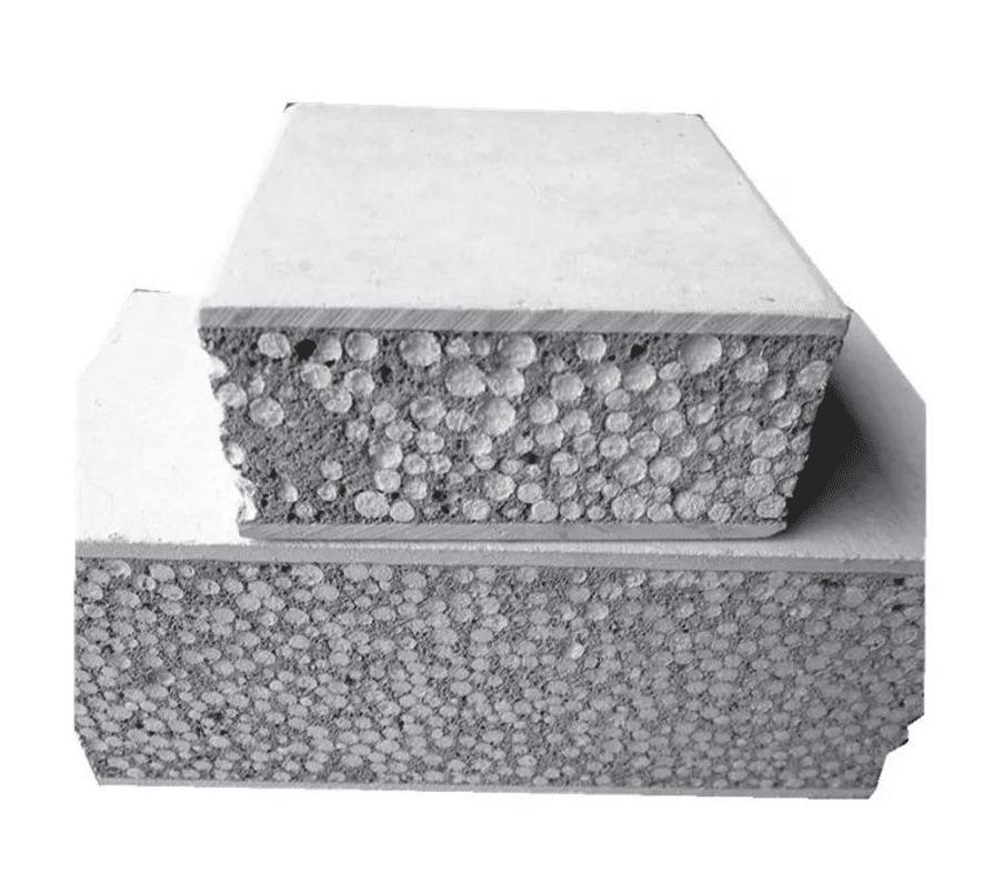 Các hạt xốp EPS bên trong khối bê tông nhẹ đóng vai trò là cốt liệu giúp giảm tải trọng tối ưu cho công trình (Nguồn: Internet)
