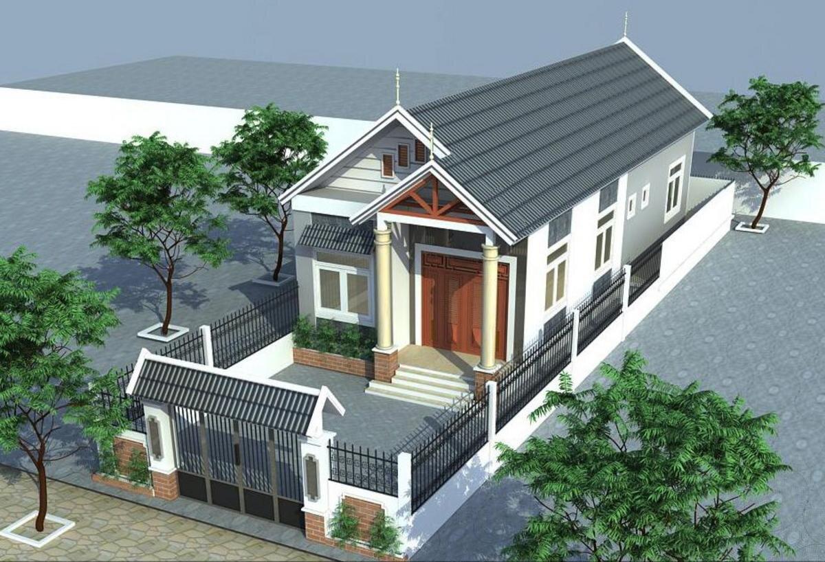 Cách tính tiền công thợ xây nhà cấp 4 mái tôn 80m2 (Nguồn: Internet)