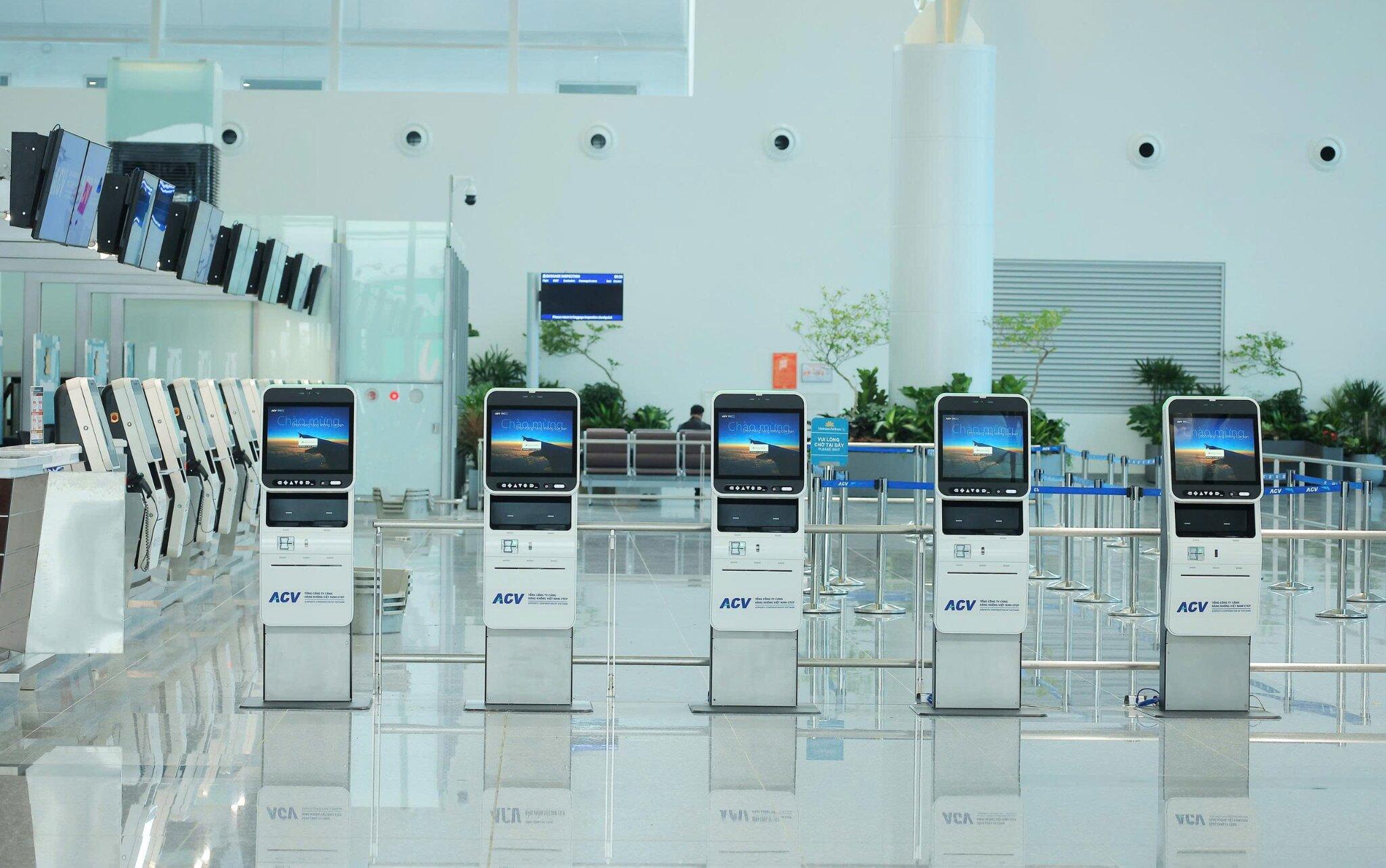 Nhà ga T2 có 24 kiosk check - in tự động (Nguồn: Internet)
