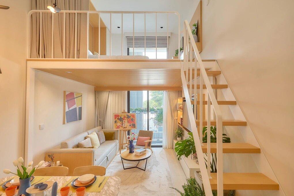 Giải pháp sàn gác lửng từ DURAflex tại căn hộ dự án Sun Urban City (Nguồn: Dân Trí)
