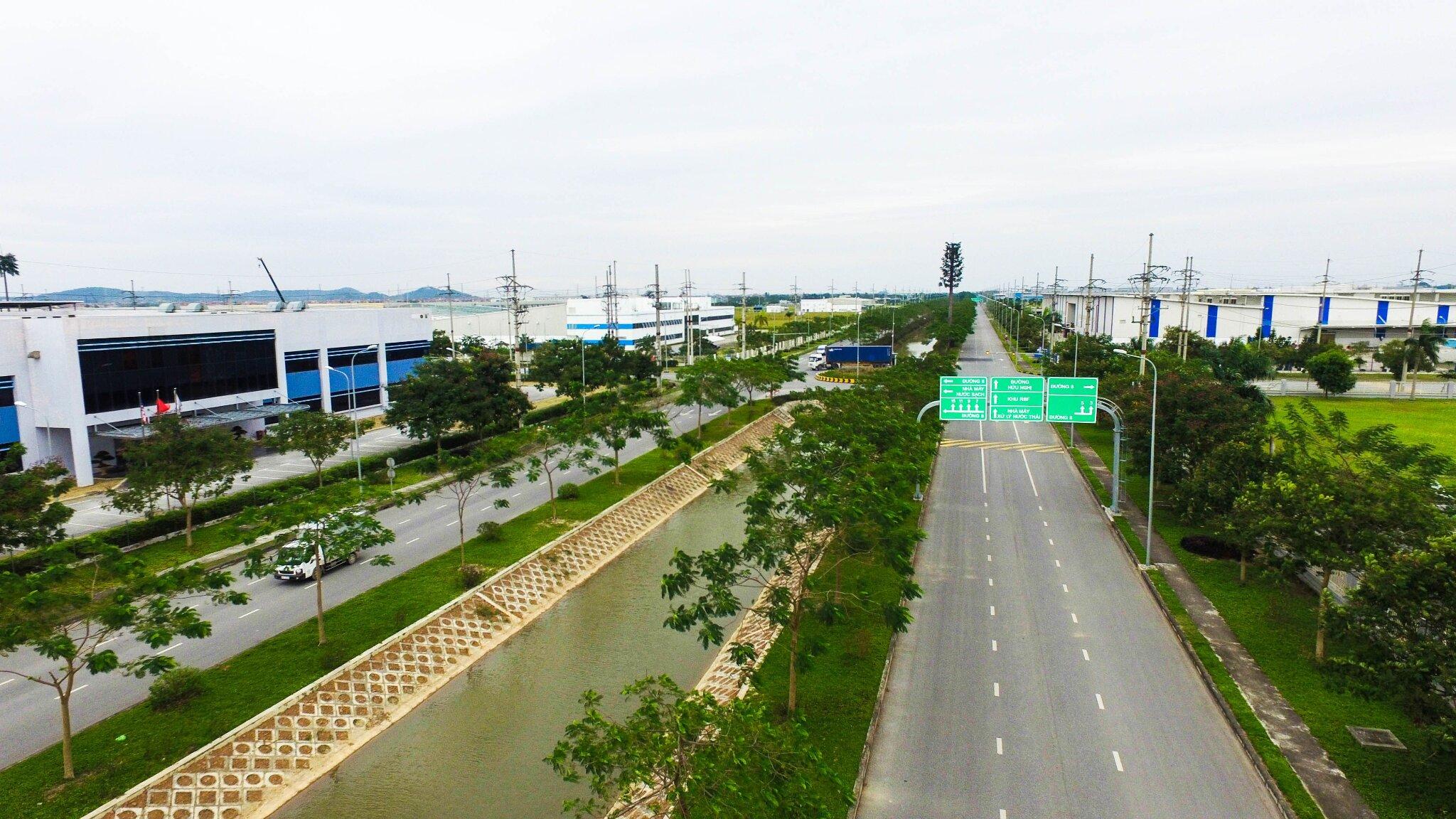 VSIP Bắc Ninh cách trung tâm thành phố Hà Nội 20km, trung tâm thành phố Bắc Ninh 18km (Nguồn: Internet)