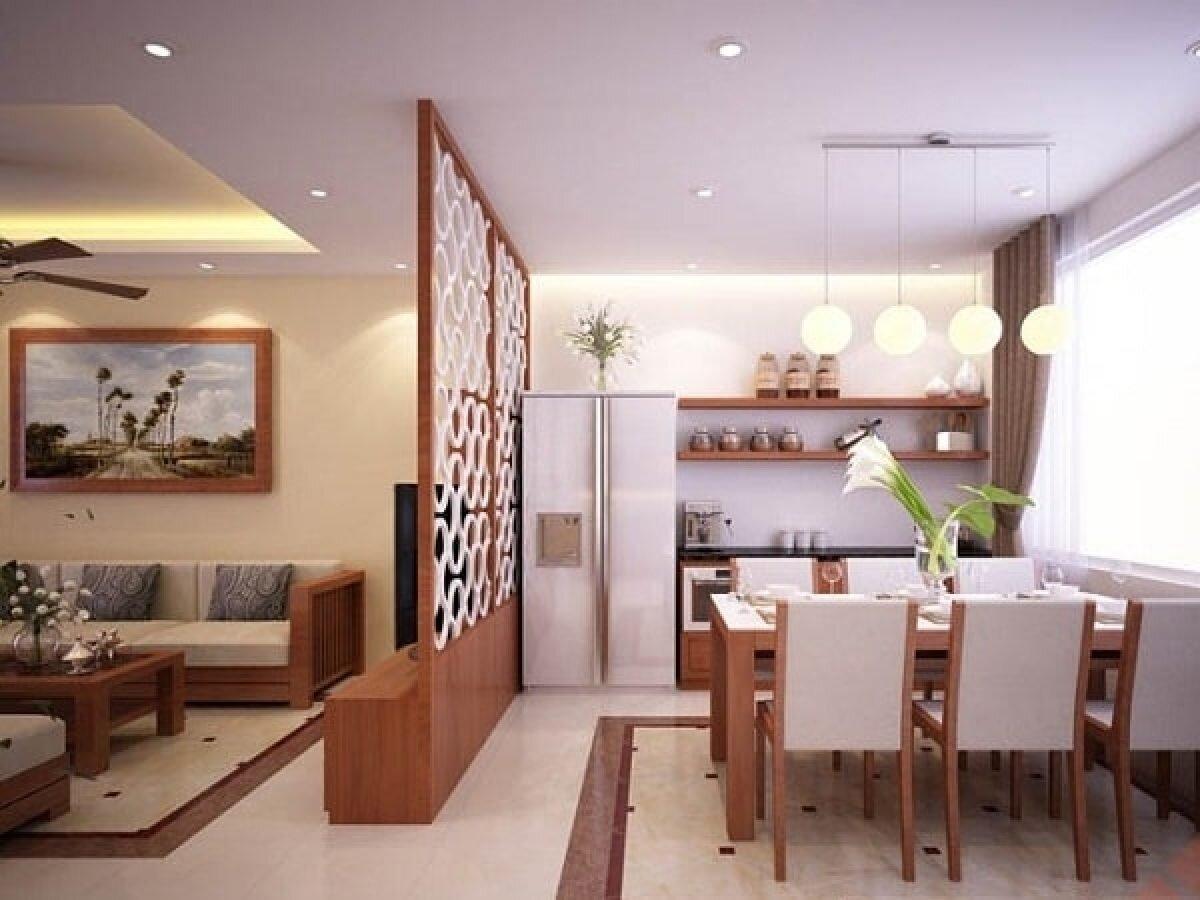 Sử dụng vách ngăn nhẹ thay thế tường gạch giúp tối ưu diện tích và tạo sự thông thoáng cho không gian sống (Nguồn: Internet)