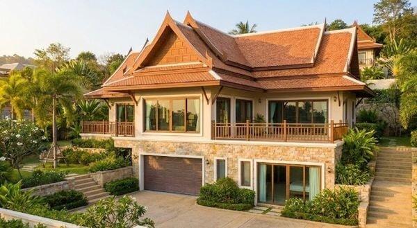 Mẫu nhà cấp 4 có tầng hầm giúp tối ưu không gian sử dụng và tăng thẩm mỹ cho công trình (Nguồn: Internet)