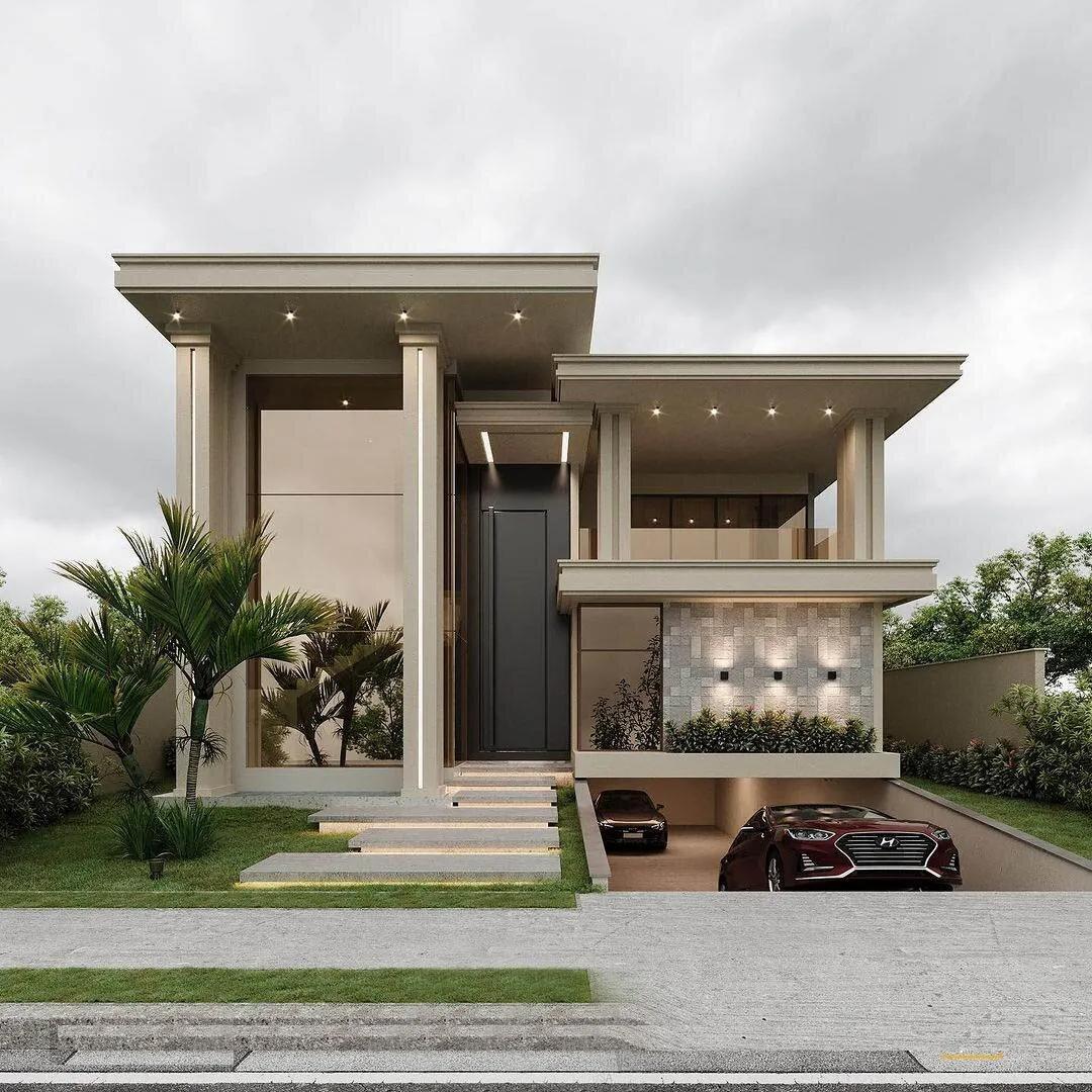 Thiết kế tầng hầm nương theo độ dốc khu đất tạo nên tổng thể kiến trúc độc đáo và bề thế (Nguồn: Internet)