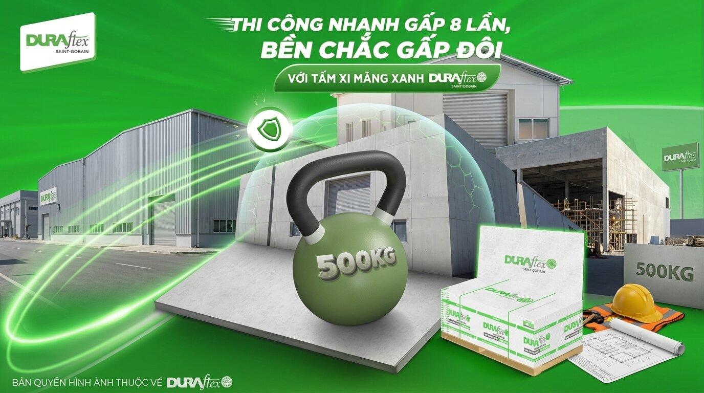 Thi công nhanh gấp 8 lần, bền chắc gấp đôi 