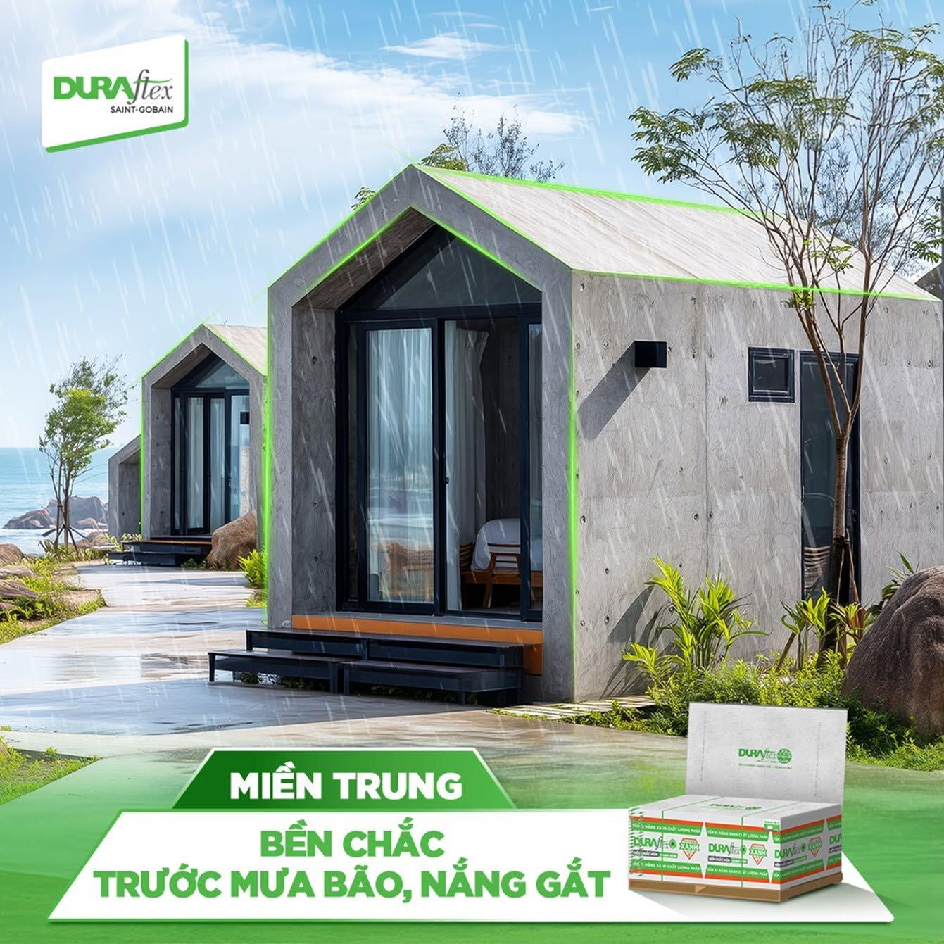 Vật liệu ổn định kích thước giúp tường và vách không nứt nẻ khi chịu gió Lào khô nóng của Nghệ An