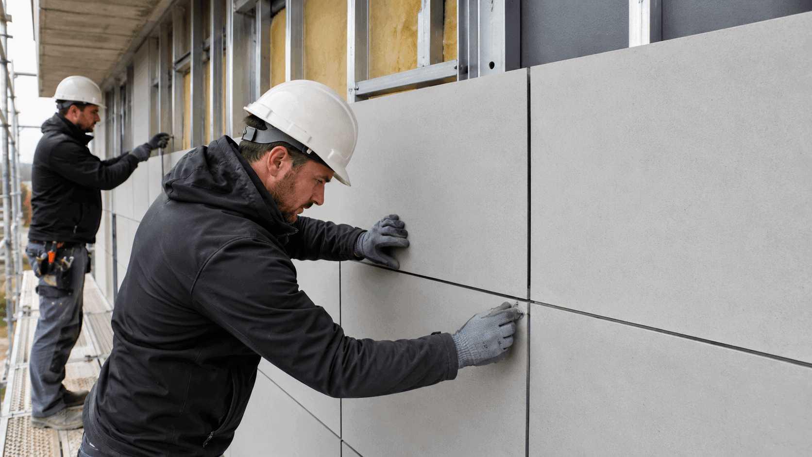 Quy trình thi công lắp ghép tấm panel bê tông nhẹ đúng chuẩn kỹ thuật giúp gia tăng độ bền vững và thẩm mỹ cho toàn bộ công trình (Nguồn: Internet)