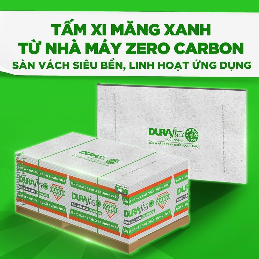 Không chỉ mang đến giải pháp thi công nhanh và bền chắc, DURAflex còn là vật liệu không chứa amiang, đạt tiêu chuẩn xanh phù hợp với xu hướng xây dựng bền vững hiện nay.