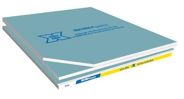 Tấm thạch cao Siêu Bền X Vĩnh Tường - gyproc
