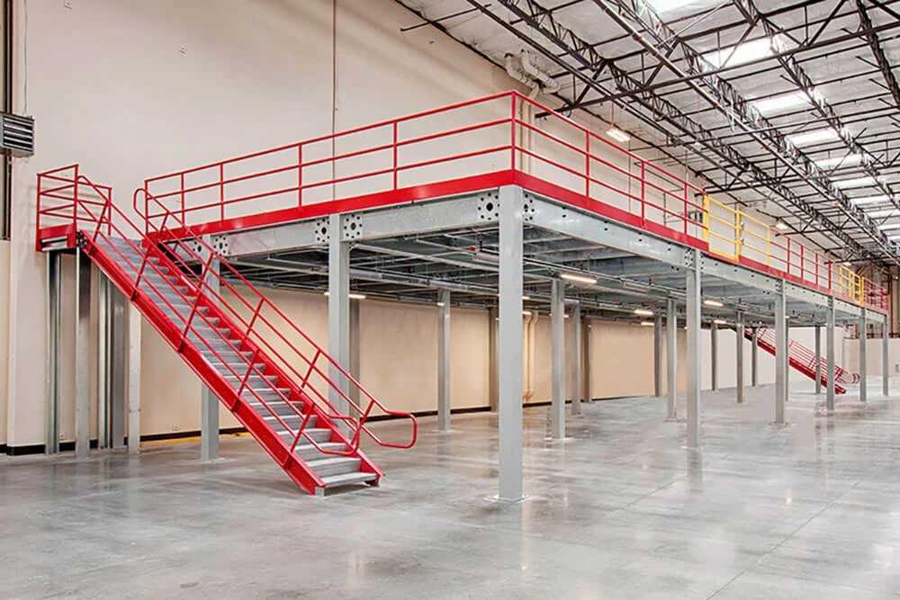Quy cách thép hộp, thép I và thép V được lựa chọn theo tải trọng và kết cấu chịu lực của gác lửng (Nguồn: Internet)