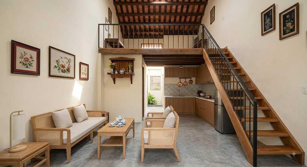 Phong cách vintage mang lại nét hoài cổ, mộc mạc và cảm giác vô cùng ấm cúng