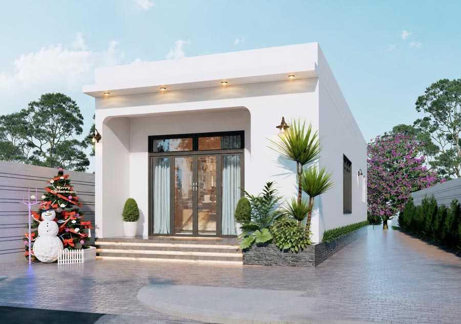 Đường nét kiến trúc vuông vức, tối giản đặc trưng của phong cách hiện đại (Nguồn: Internet)