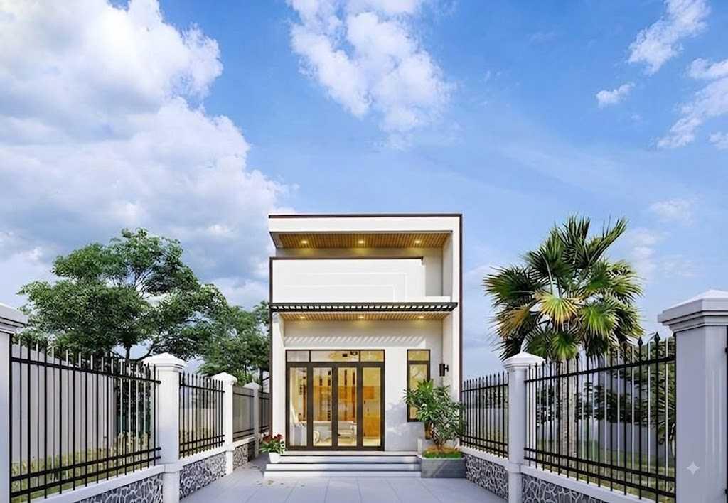 Kết cấu mái bằng kiên cố sở hữu khả năng chống chịu cực tốt trước mọi điều kiện mưa bão
