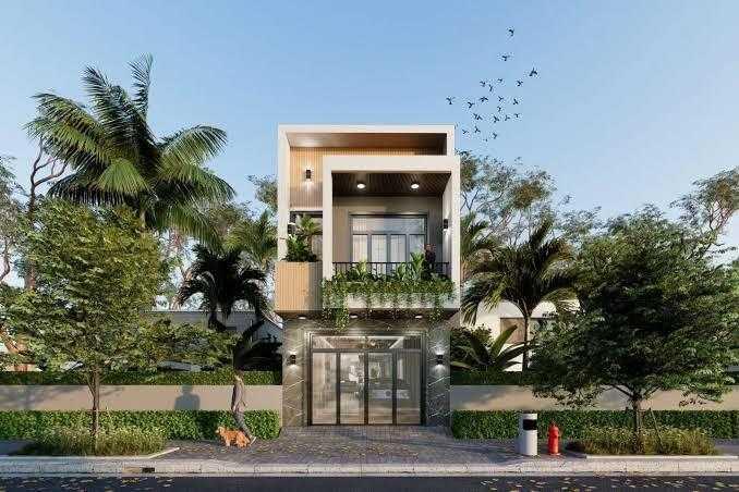 Mẫu nhà ống 2 tầng 6x13m hiện đại