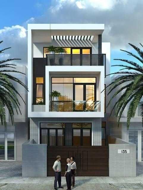 Nhà ống 3 tầng 6m mặt tiền kết hợp kinh doanh