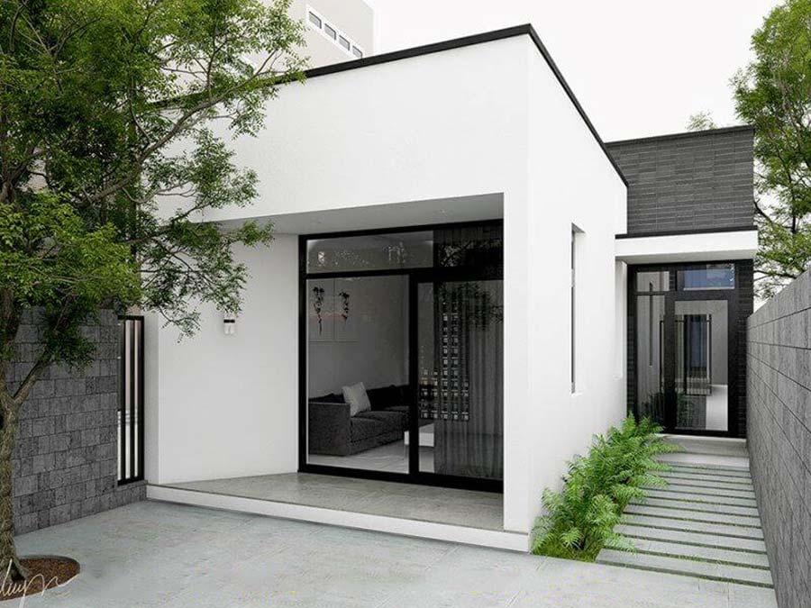 Mẫu nhà cấp 4 100m2 2 phòng ngủ