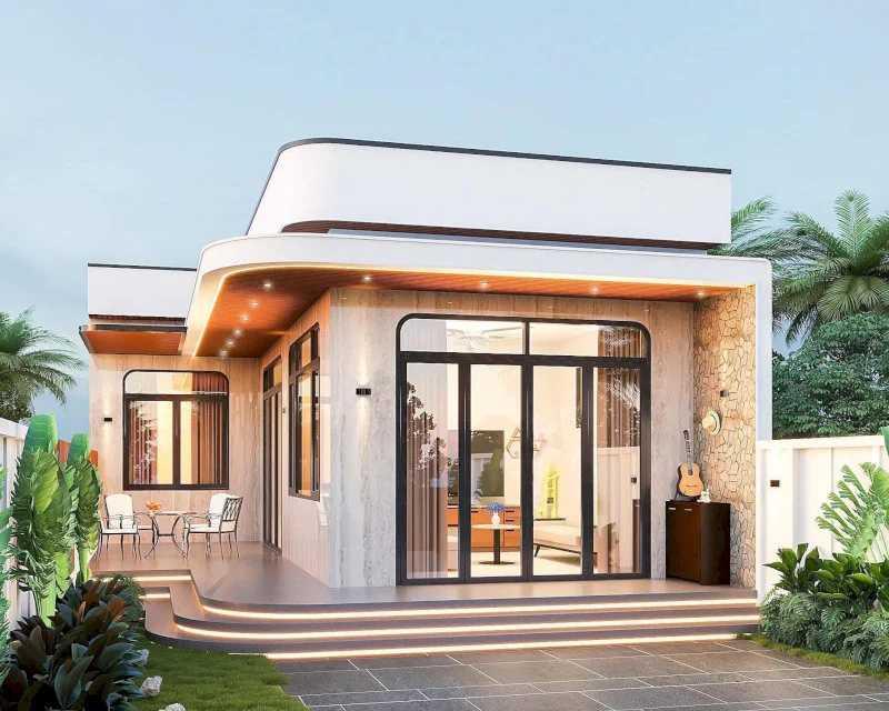 Thiết kế nhà cấp 4 đơn giản và lựa chọn vật liệu phù hợp giúp kiểm soát chi phí xây dựng (Nguồn: Internet)