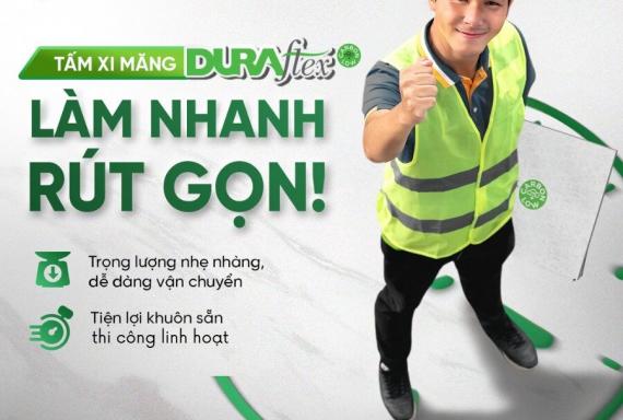 Tấm xi măng DURAflex Low Carbon sở hữu trọng lượng nhẹ, độ bền vượt trội và thi công linh hoạt giúp tối ưu hóa diện tích (Nguồn: Internet)