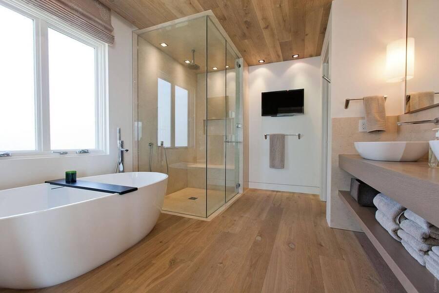 Mẫu nhà vệ sinh đẹp thi công với tấm lót sàn nhà tắm chống thấm | DURAflex