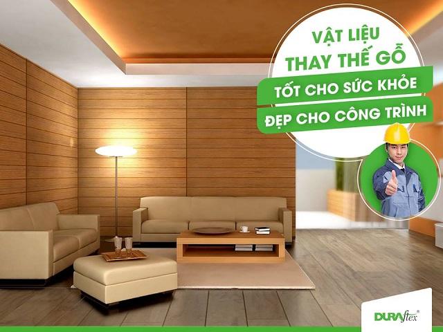 Tấm ốp tường phòng khách cho biệt thự | DURAflex