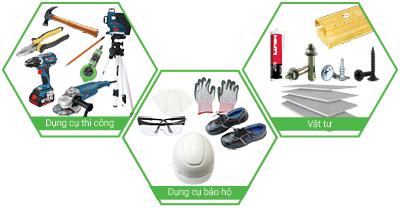 Dụng cụ cần thiết để thi công tấm DURAflex Vĩnh Tường | DURAflex