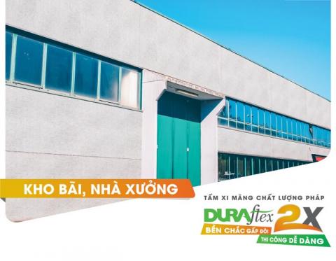 Mô hình xây dựng nhà xưởng thép tiền chế bền vững | DURAflex