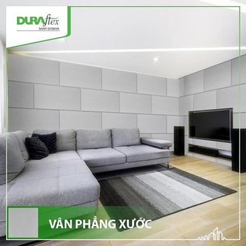 Tấm ốp tường phòng khách vân phẳng xước | DURAflex