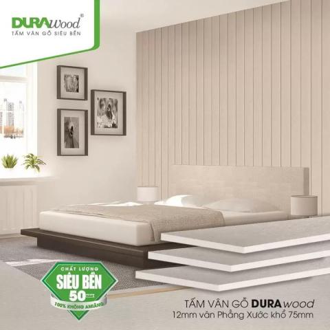 Tấm vân gỗ DURAWood ứng dụng làm vách ngăn phòng và tường bền đẹp | DURAflex