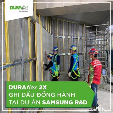 tấm xi măng nhẹ DURAflex làm tường vách