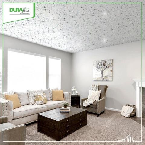 Trần thả là gì? TOP vật liệu làm tấm trần thả (la phông) đẹp | DURAflex