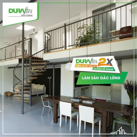 Làm sàn, vách, tường cho nhà cấp 4 gác lửng với DURAflex