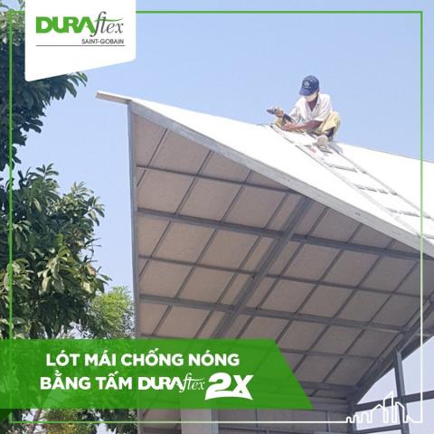 Tấm Cemboard được ứng dụng trong lót mái