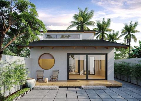 Kiểu nhà gác lửng chi phí 200 triệu đơn giản cho nhà có diện tích nhỏ