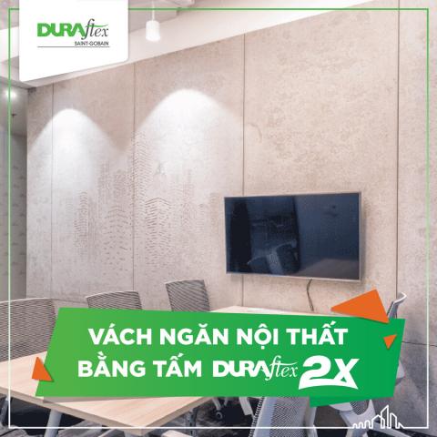 Vách ngăn nội thất bằng tấm DURAflex
