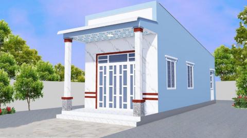 XÂY NHÀ CẤP 4 KHOẢNG 100 TRIỆU CHO GIA ĐÌNH TRẺ VỚI NGÂN SÁCH HẠN HẸP